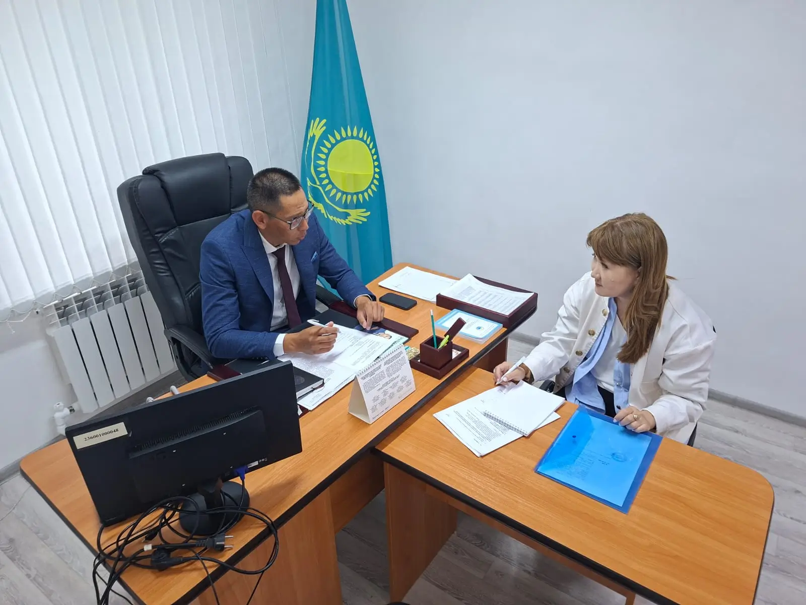 Scientific trip to Zhanibek district for saiga impact research