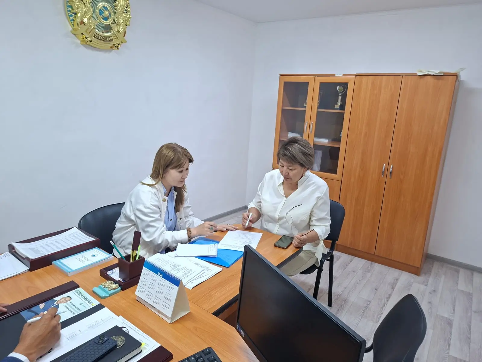 Field research during the Zhanibek scientific trip