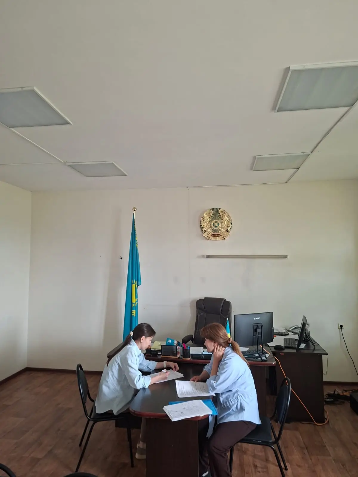 Research activities in Zhanibek rural communities